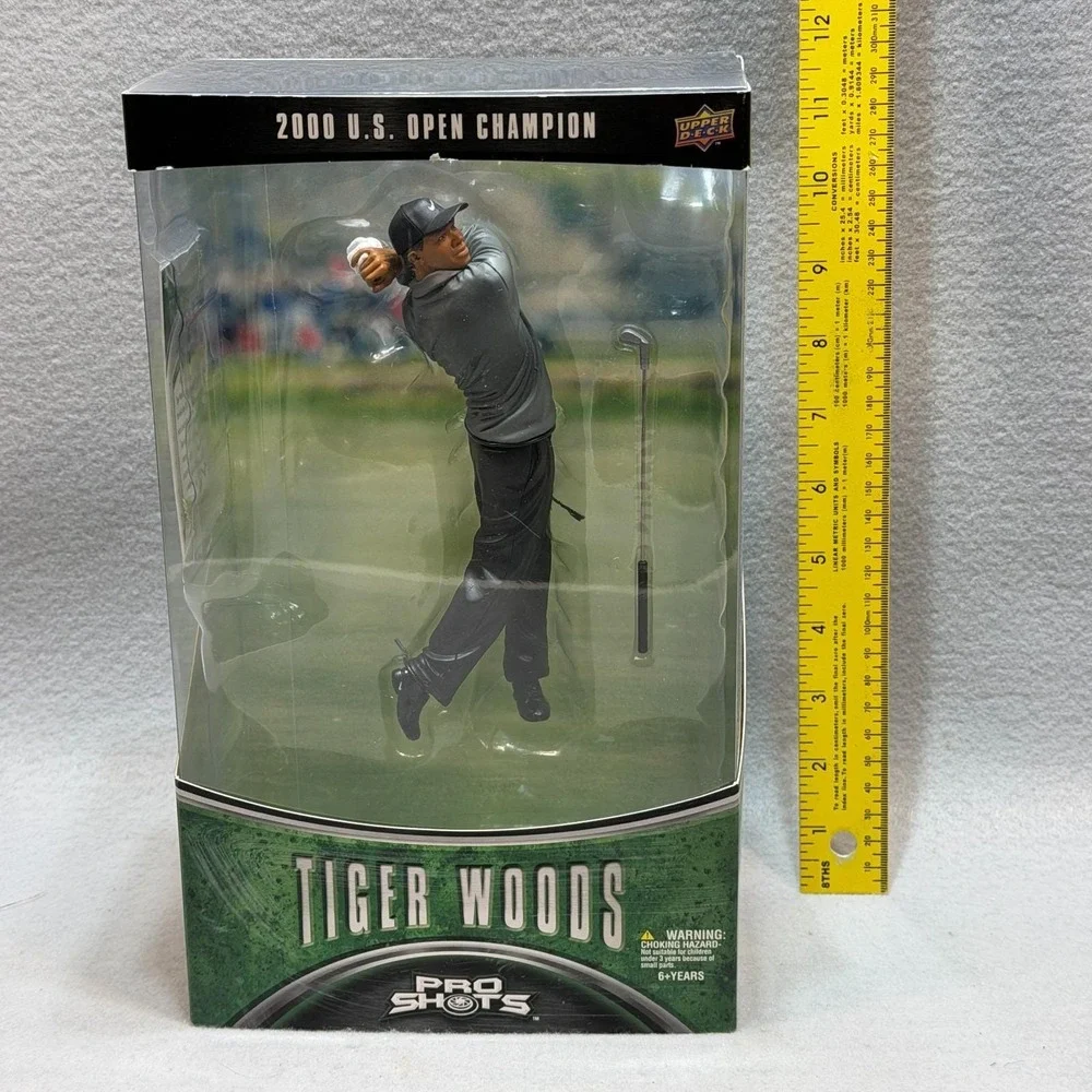 Tiger Woods 2000 US Open Champion Upper Deck Pro Shots Figure New In Box